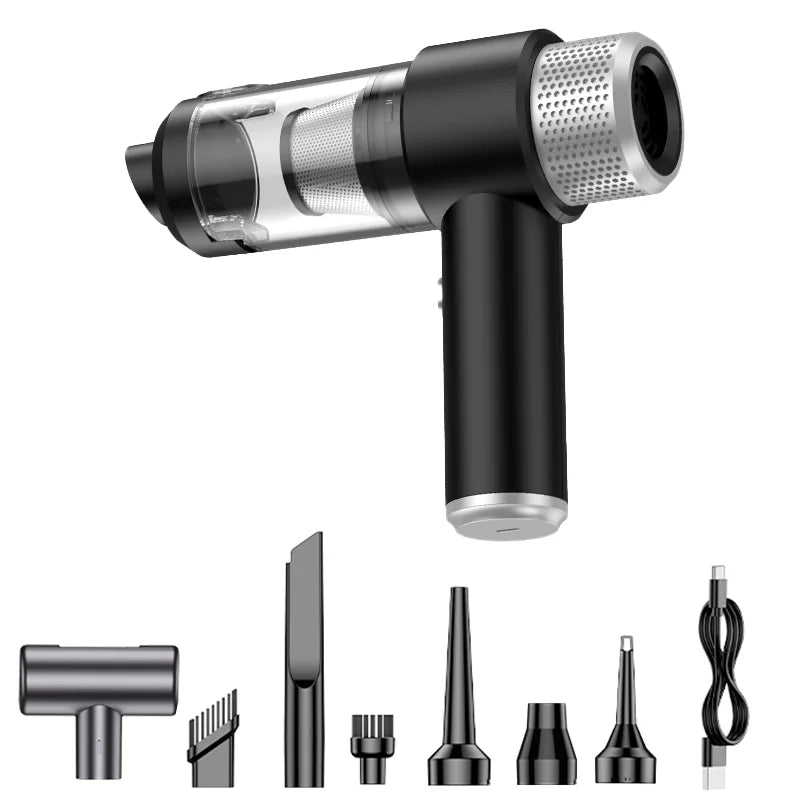 15000Pa Car Vacuum Cleaner Handheld Wireless Portabale Cordless Handheld Vacuum High-Power Vacuum Cleaner for Home Office Car