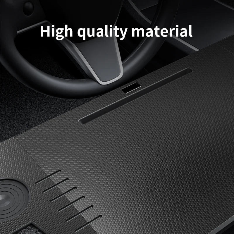 Desk for Tesla Model 3 / Y / S 2025 Car Steering Wheel Laptop Tray Food Desk Portable Office Table for Tesla Model 3 Model Y