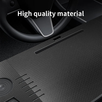 Desk for Tesla Model 3 / Y / S 2025 Car Steering Wheel Laptop Tray Food Desk Portable Office Table for Tesla Model 3 Model Y