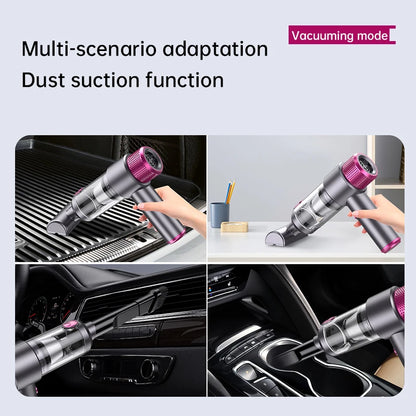 15000Pa Car Vacuum Cleaner Handheld Wireless Portabale Cordless Handheld Vacuum High-Power Vacuum Cleaner for Home Office Car