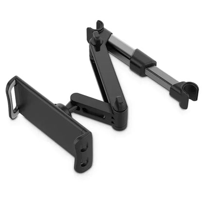 Telescopic Car Rear Pillow Phone Holder Tablet Rotating Holder Car Back Seat Stand Headrest Bracket Universal Holder Accessories
