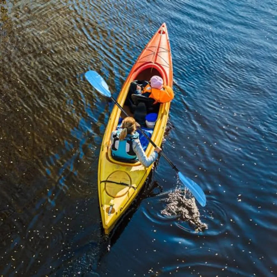 Adjustable Kayak Paddle Boat Oar: Kayak Canoe Paddles 90-98 Inch/230-250Cm - Aluminum Floating Kayaking Fishing Oars with Paddl