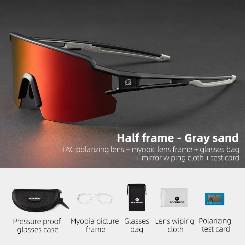 Cycling Glasses Polarized UV400 Protection Bicycle Sunglasses Men Women Photochromic MTB Road Bicycle Goggles Eyewear