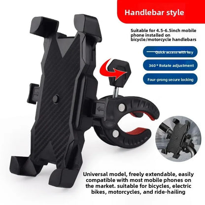 Universal 360° Rotatable Bicycle Phone Holder Non-Slip Adjustable Motorcycle MTB Phone Stand Bike Riding Accessory