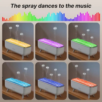 Jellyfish Diffuser Humidifier, Essential Aromatherapy 300ML Ultrasonic Diffuser with Essential Oils. 7 Colors Light Waterless A