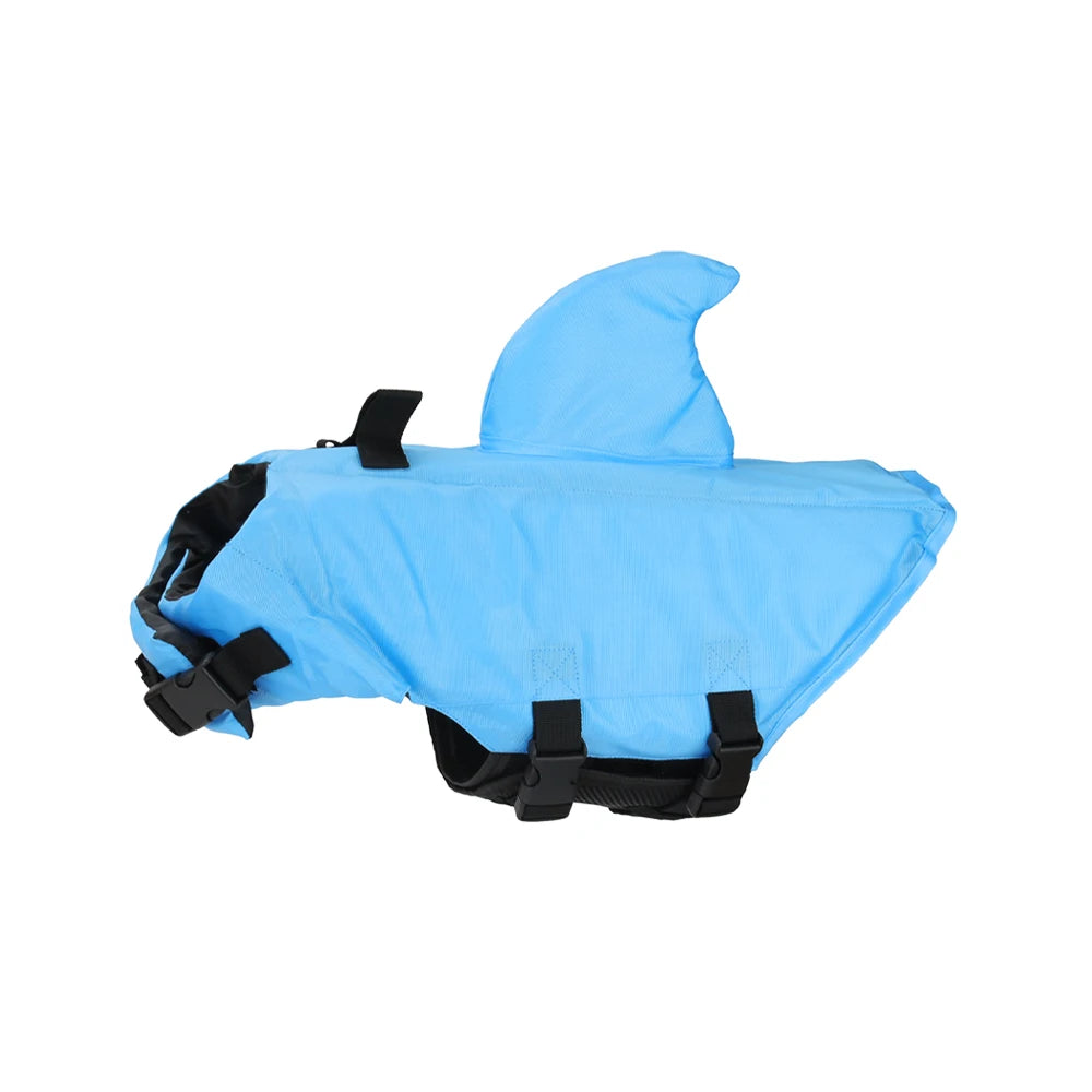 Shark Dog Life Vest Swimwear Puppy Jacket Dog Swimming Suit Pet Clothes for Small Medium Dog