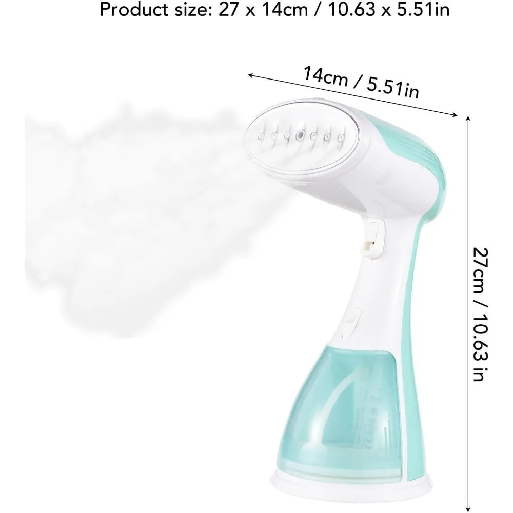 1500W Handheld Garment Steamer Portable Clothes Steamer US Plug for Home Office Travel Use