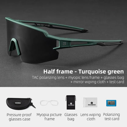 Cycling Glasses Polarized UV400 Protection Bicycle Sunglasses Men Women Photochromic MTB Road Bicycle Goggles Eyewear