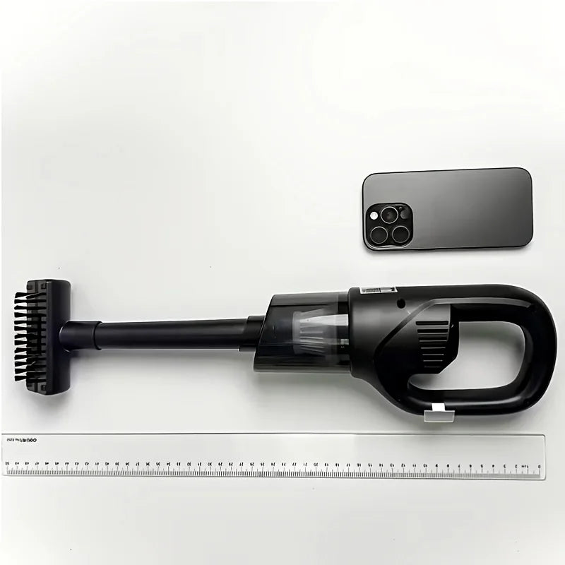 Cordless Handheld Car Vacuum, Strong Suction Rechargeable Mini Vacuum for Pet Hair & Home, Detachable Cup