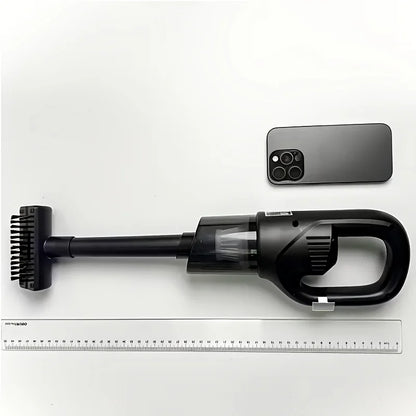 Cordless Handheld Car Vacuum, Strong Suction Rechargeable Mini Vacuum for Pet Hair & Home, Detachable Cup