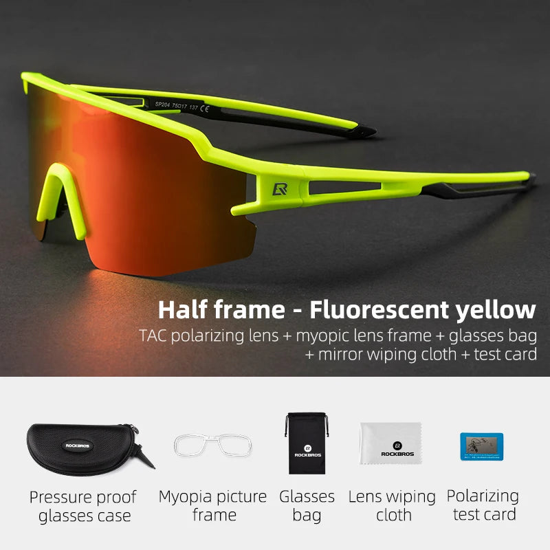Cycling Glasses Polarized UV400 Protection Bicycle Sunglasses Men Women Photochromic MTB Road Bicycle Goggles Eyewear