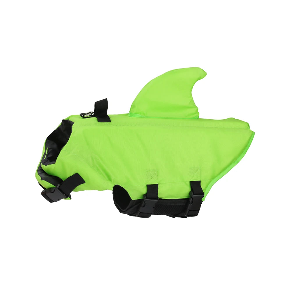 Shark Dog Life Vest Swimwear Puppy Jacket Dog Swimming Suit Pet Clothes for Small Medium Dog