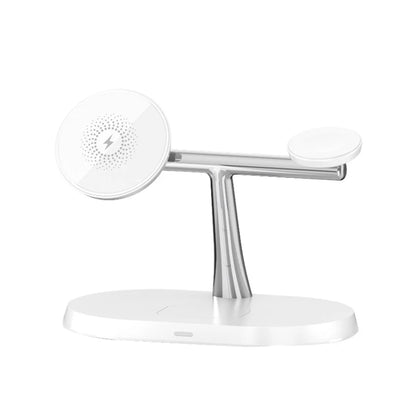 30W 3 in 1 Magnetic Wireless Charger Stand Fast Charging Dock Station for Iphone14/15/16/17Pro Max Apple Watch 8 7 6 Airpods Pro