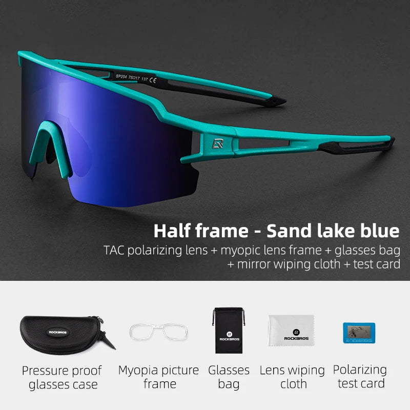 Cycling Glasses Polarized UV400 Protection Bicycle Sunglasses Men Women Photochromic MTB Road Bicycle Goggles Eyewear