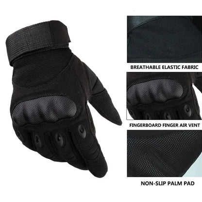 Hunting Camping and Hiking Paintball Shooting Riding Tactical Gloves Cycling Glove Ski Full Finger Finger Motorcycle Gloves
