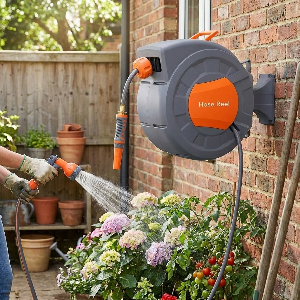 Garden Hose Reel lifestyle