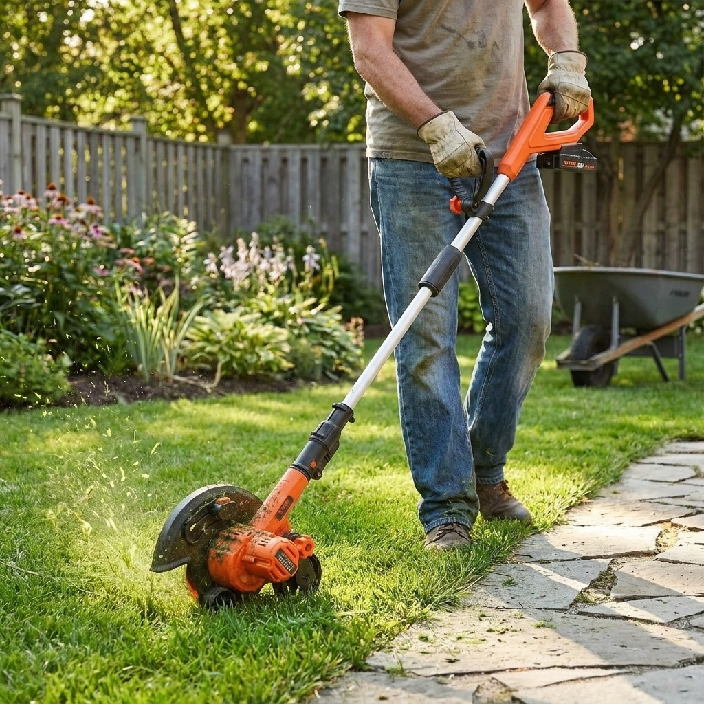 Cordless Lawn Edger lifestyle